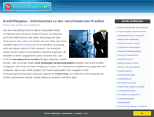 Tablet Screenshot of kredit-wissen.net